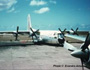 C-130B Hercules at Cape Verde or Canarias in October 1965, covering the delivery flight of the first Buccaneers to South Africa.