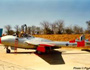 Vampire 277 of the SAAF Museum historic Flight.